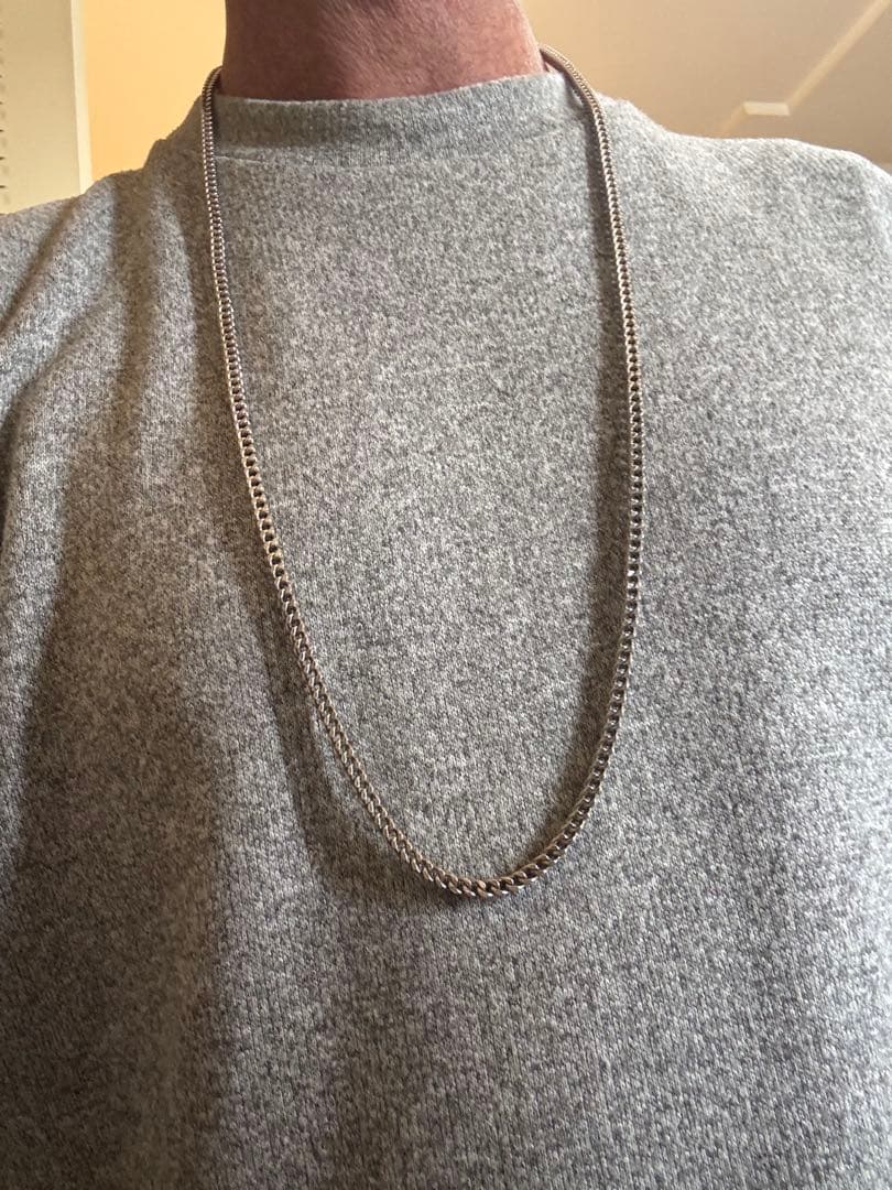 シルバー９２５のフランクリンチェーンです。