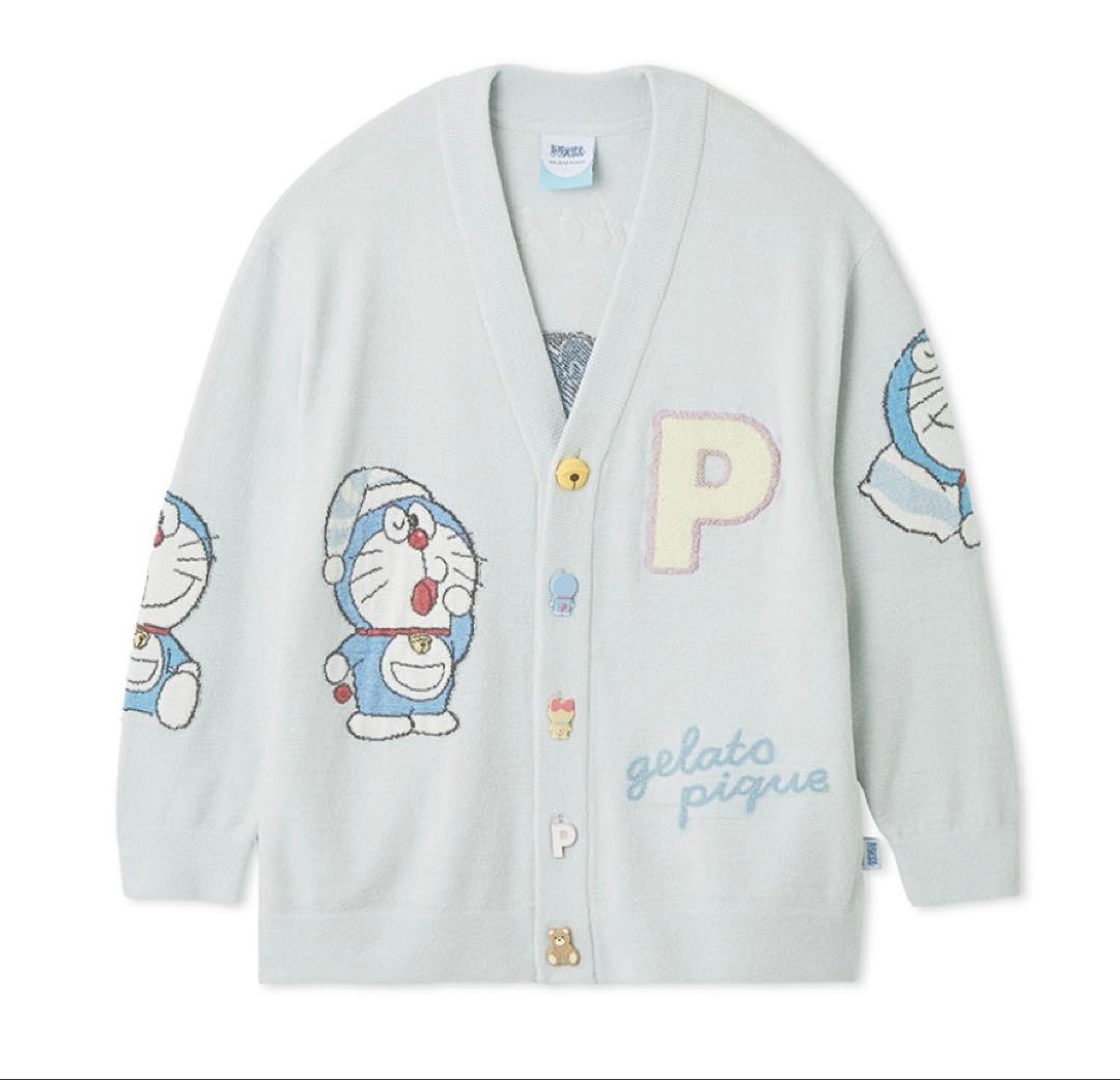 【新品】ジェラートピケ　ドラえもん　カーディガン　未来デパート限定色