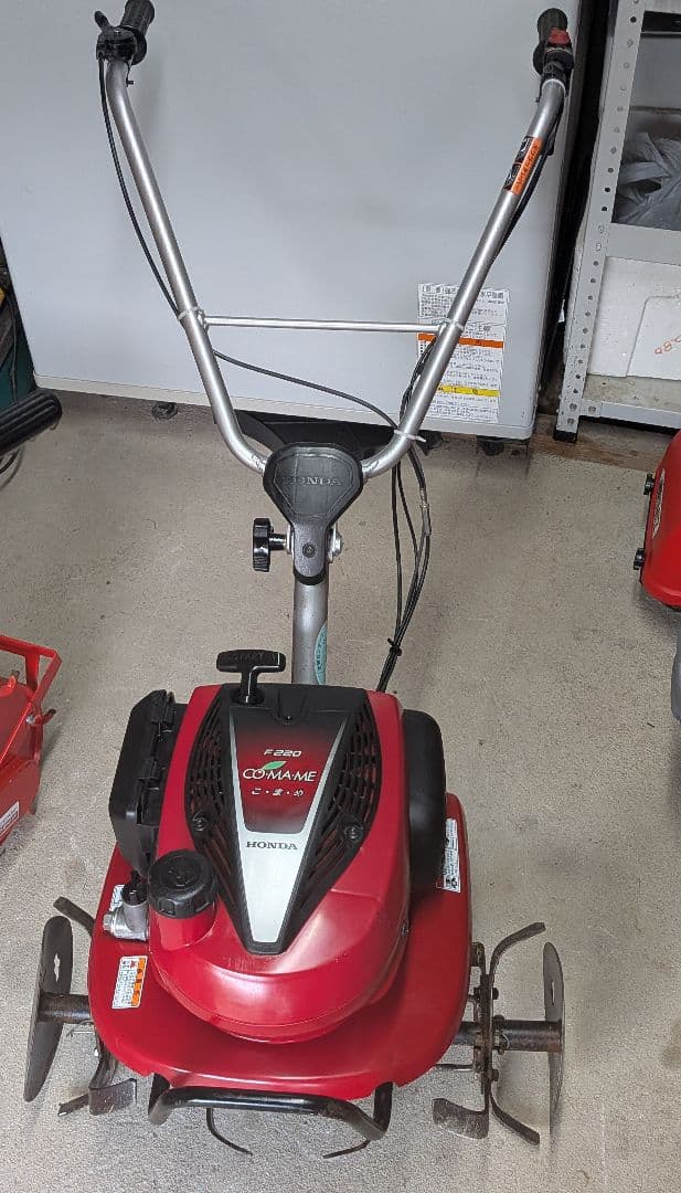 Honda こまめ　F220　管理機　高年式　整備実演済み　自宅軽トラ配達可能