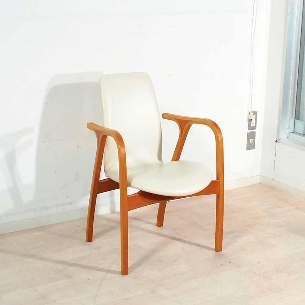 ヴィンテージ 天童木工 アントラー アームチェア A チーク材 ZR24400