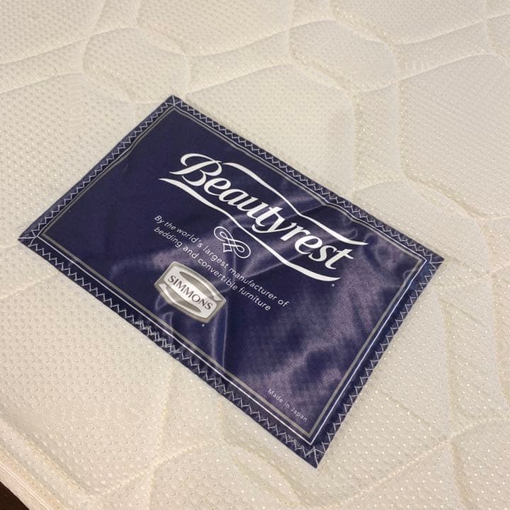【値下げ】SIMMONS/beauty rest シングルベッド マットレス