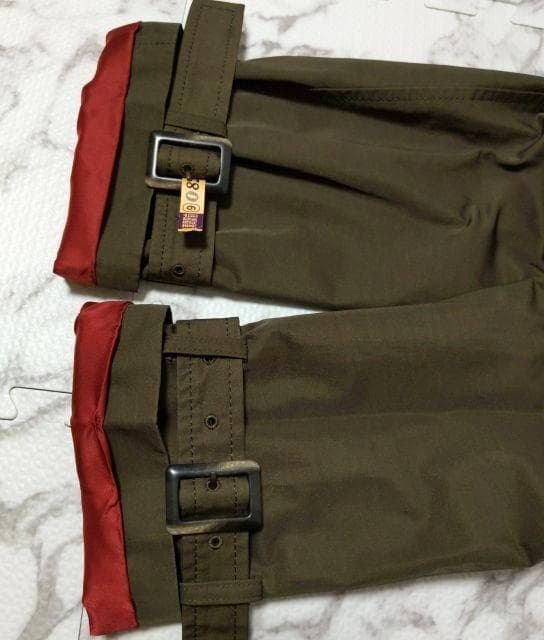 美品★ランバンコレクション★トレンチコート ライナー カーキ 40 L