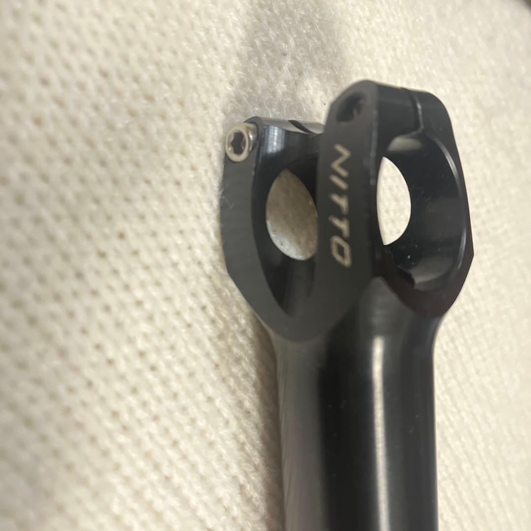NITTO 日東 UI-87BX CNC アヘッドステム BK アノダイズド