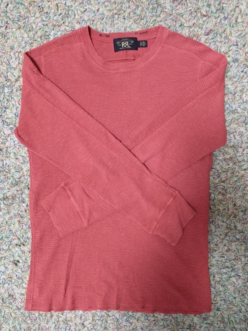 RRL ワッフル生地 サーマル ロンT