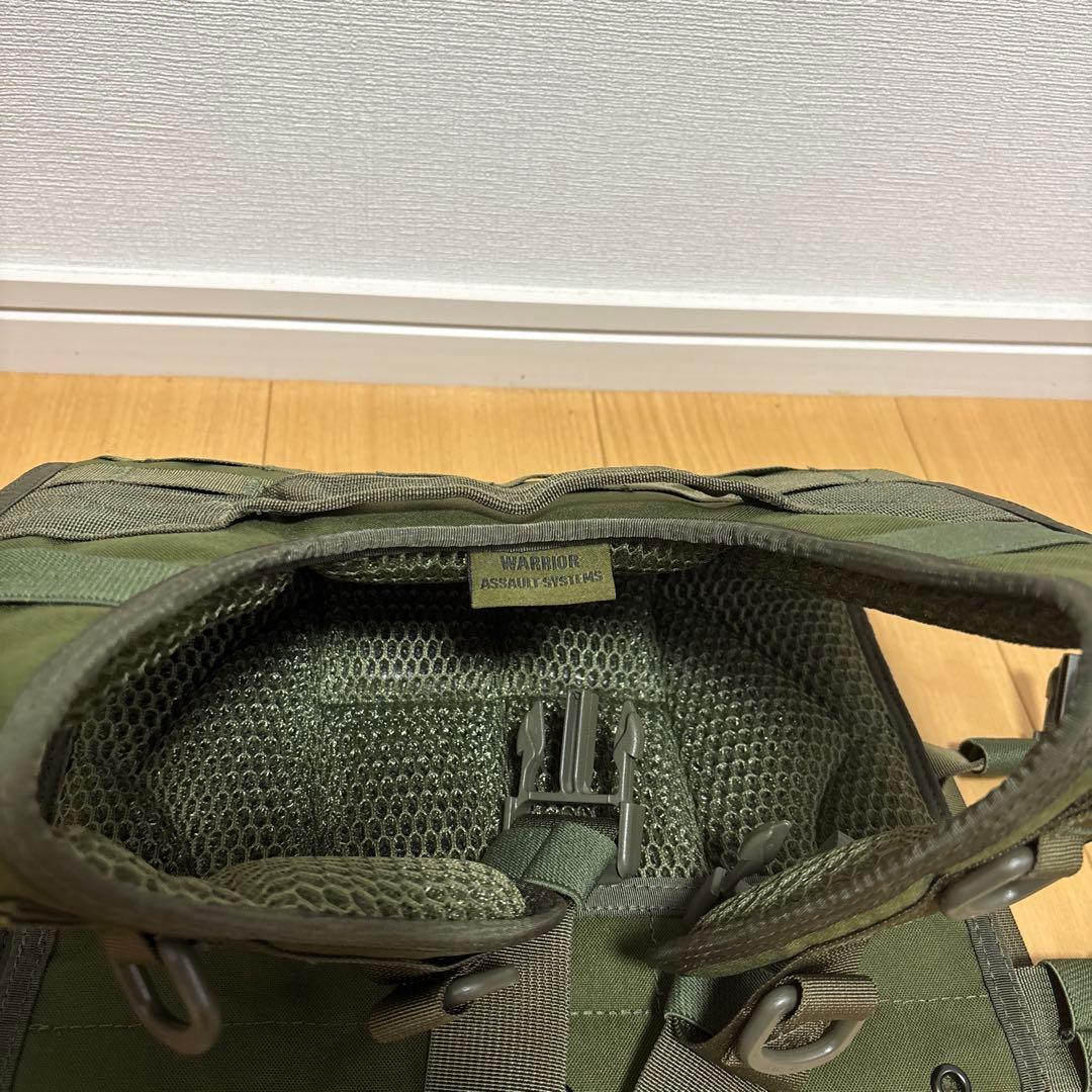 warrior assault チェストリグ バックパネル　オリーブドラブ