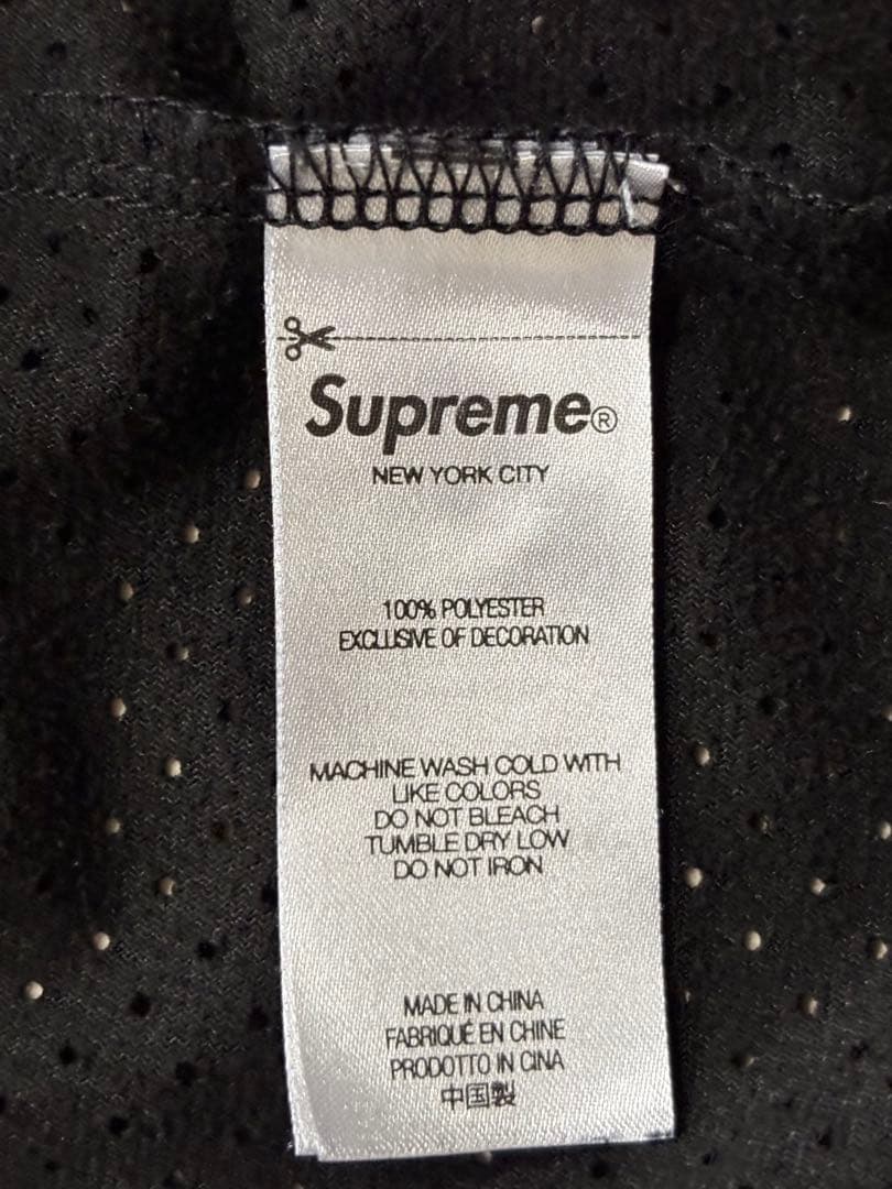 SUPREME　Ultrasuede Mesh Baseball Jersey