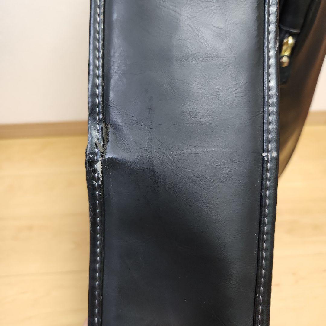 MAJESTY マジェスティ キャディバック 9型 ブラック PVC 牛革