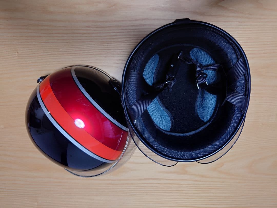 XJ400Dカラー カスタ厶 リード工業O-ONE ハーフヘルメット 2個セット