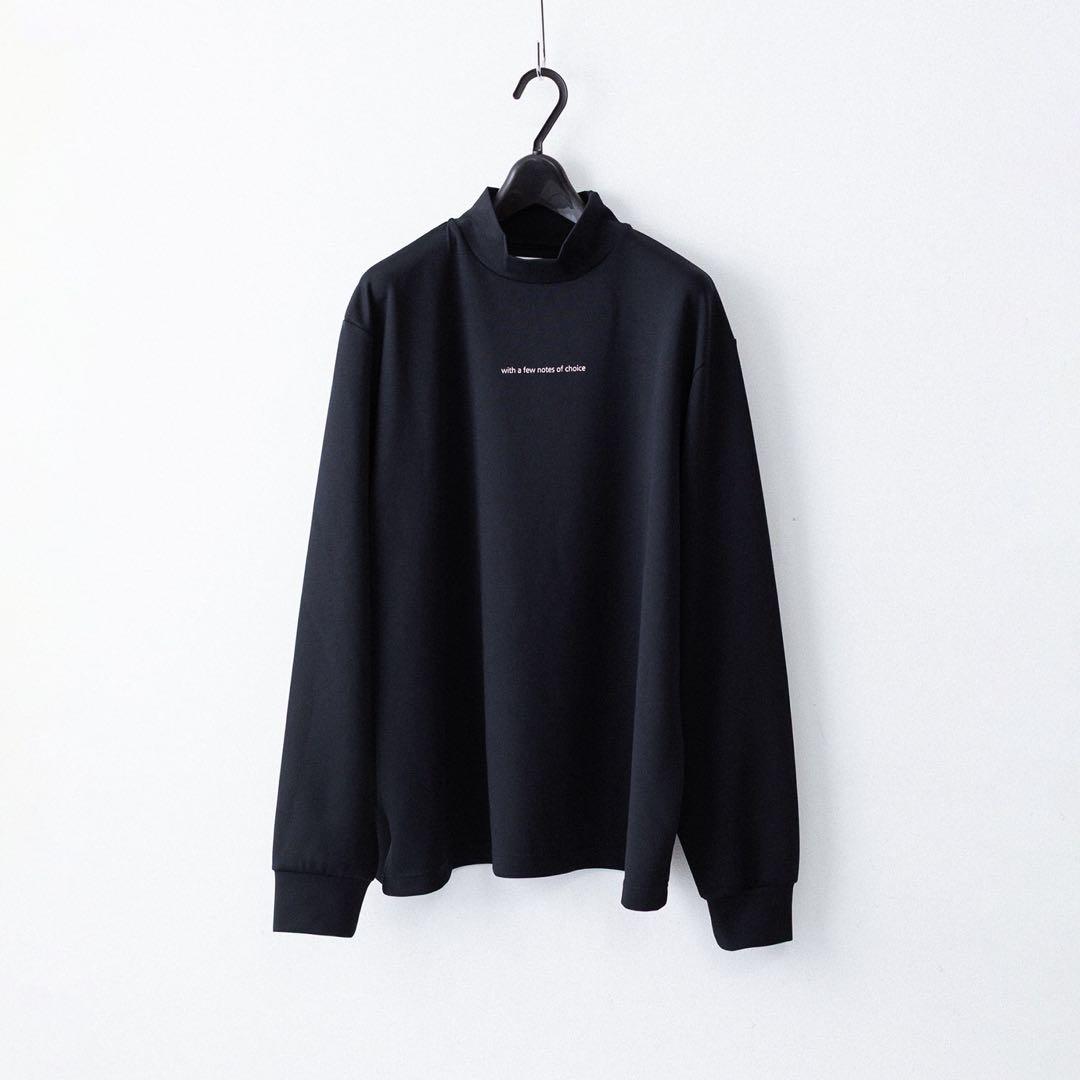 stein シュタインDARK NAVYハイネック長袖カットソー サイズS