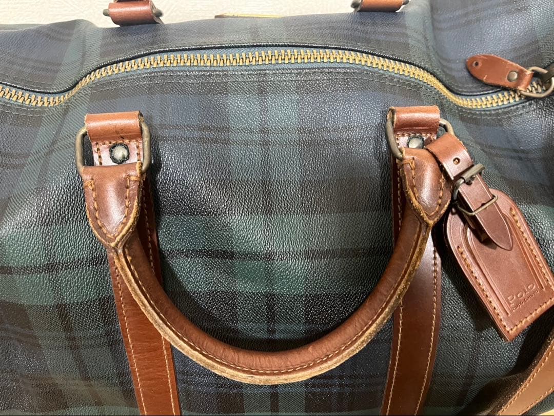 美品 POLO RALPH LAUREN 2WAY ボストンバッグ