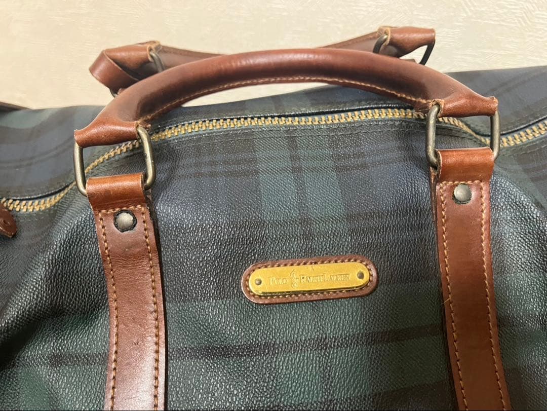 美品 POLO RALPH LAUREN 2WAY ボストンバッグ