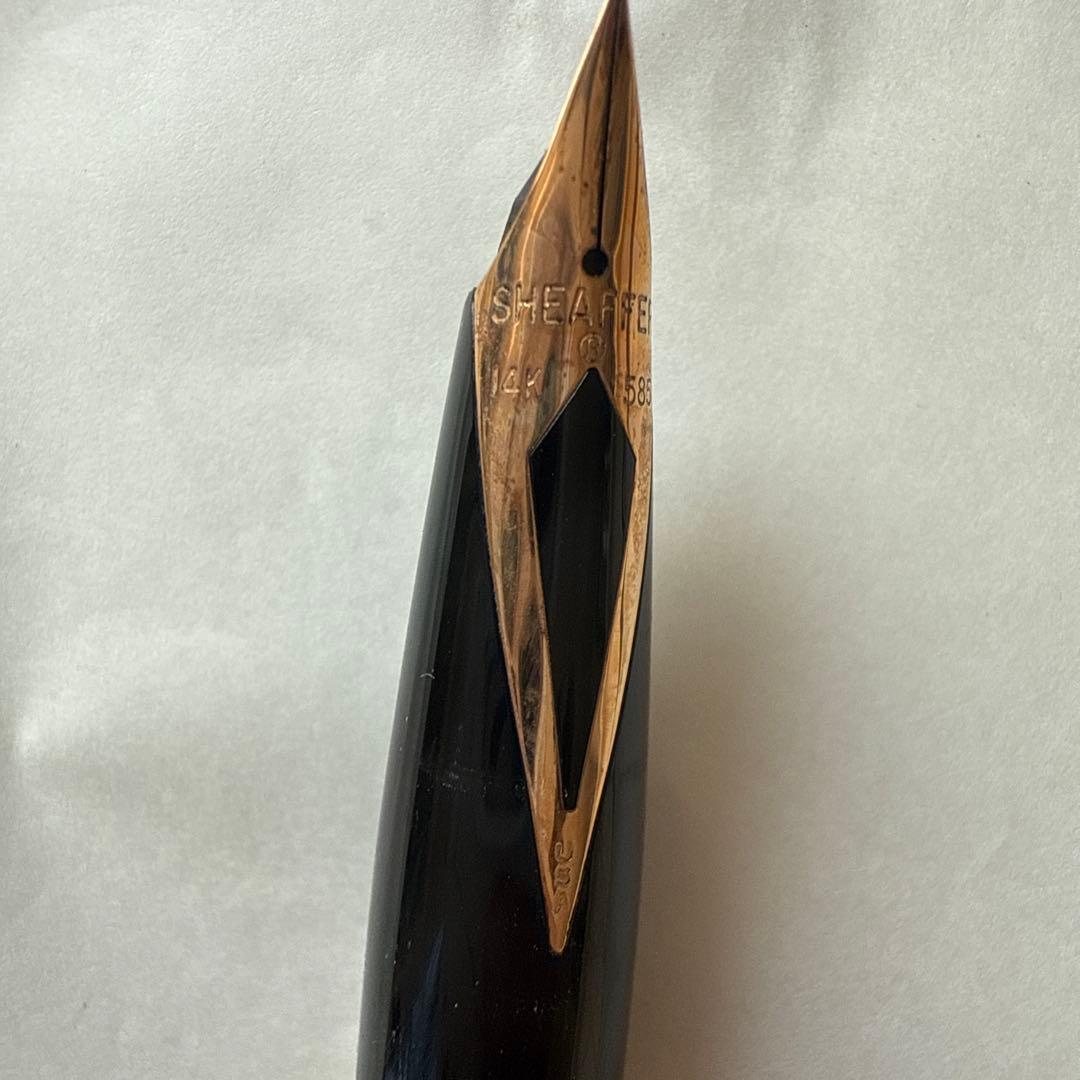 SHEAFFER 万年筆 STERLING SILVER インペリアル 14K