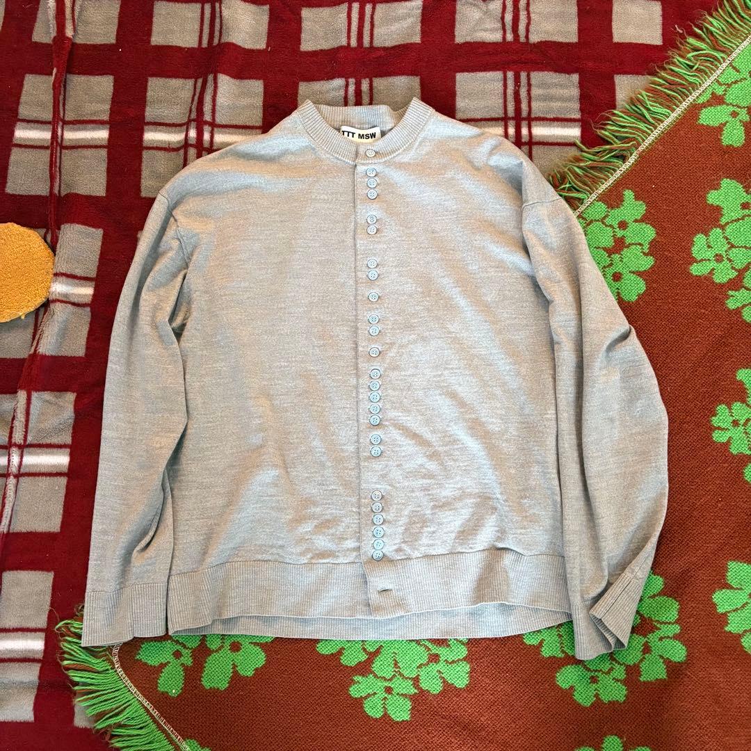 トップス TTTMSW 25ss Crew neck cardigan
