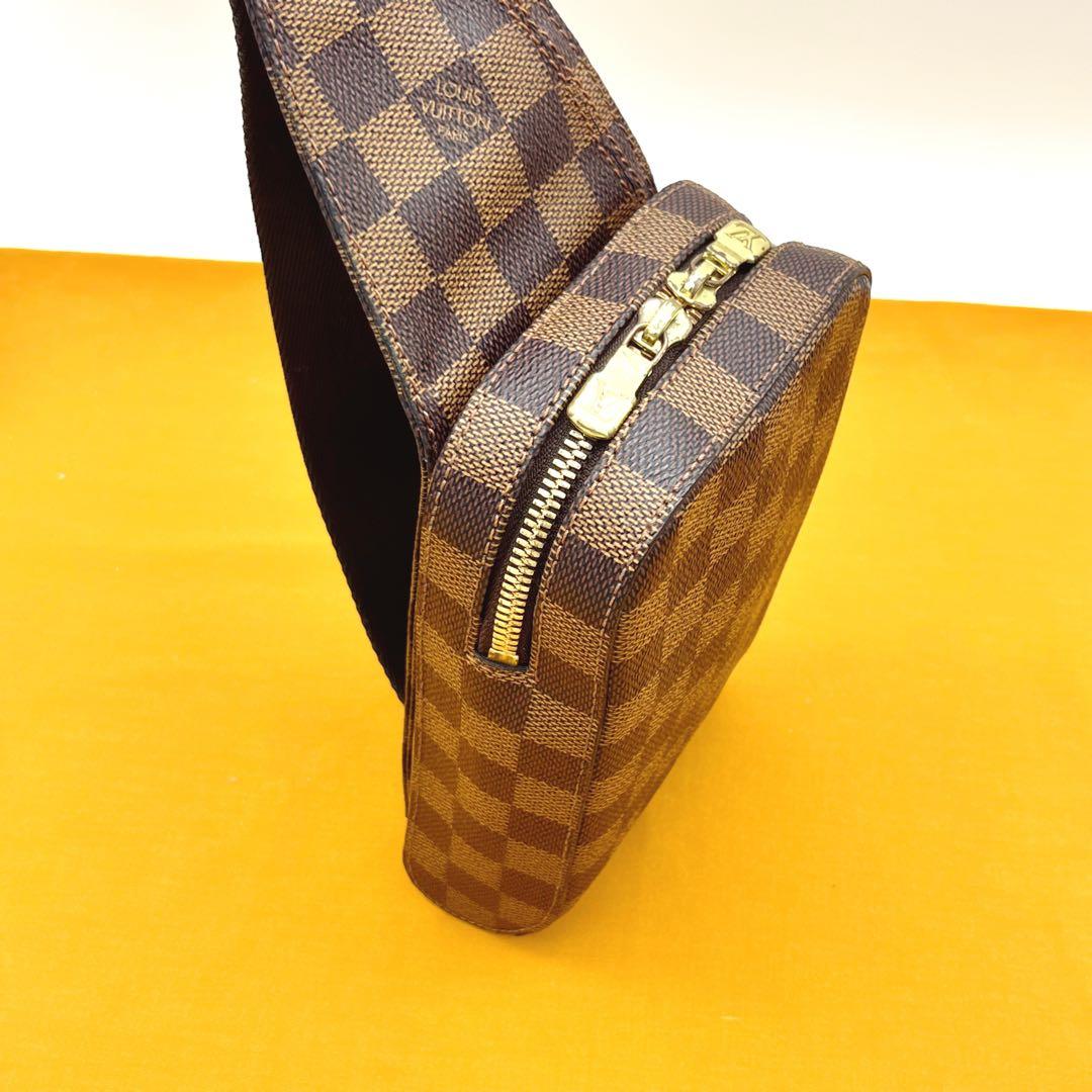 美品　ルイヴィトン　ダミエ　ジェロニモス　ボディーバッグ