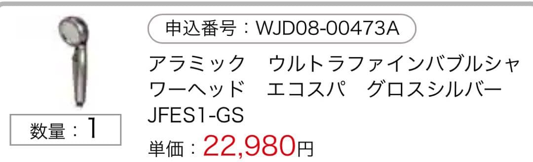 エコスパ★ウルトラファインバブルシャワーヘッド ★ナノバブル★グロスシルバー