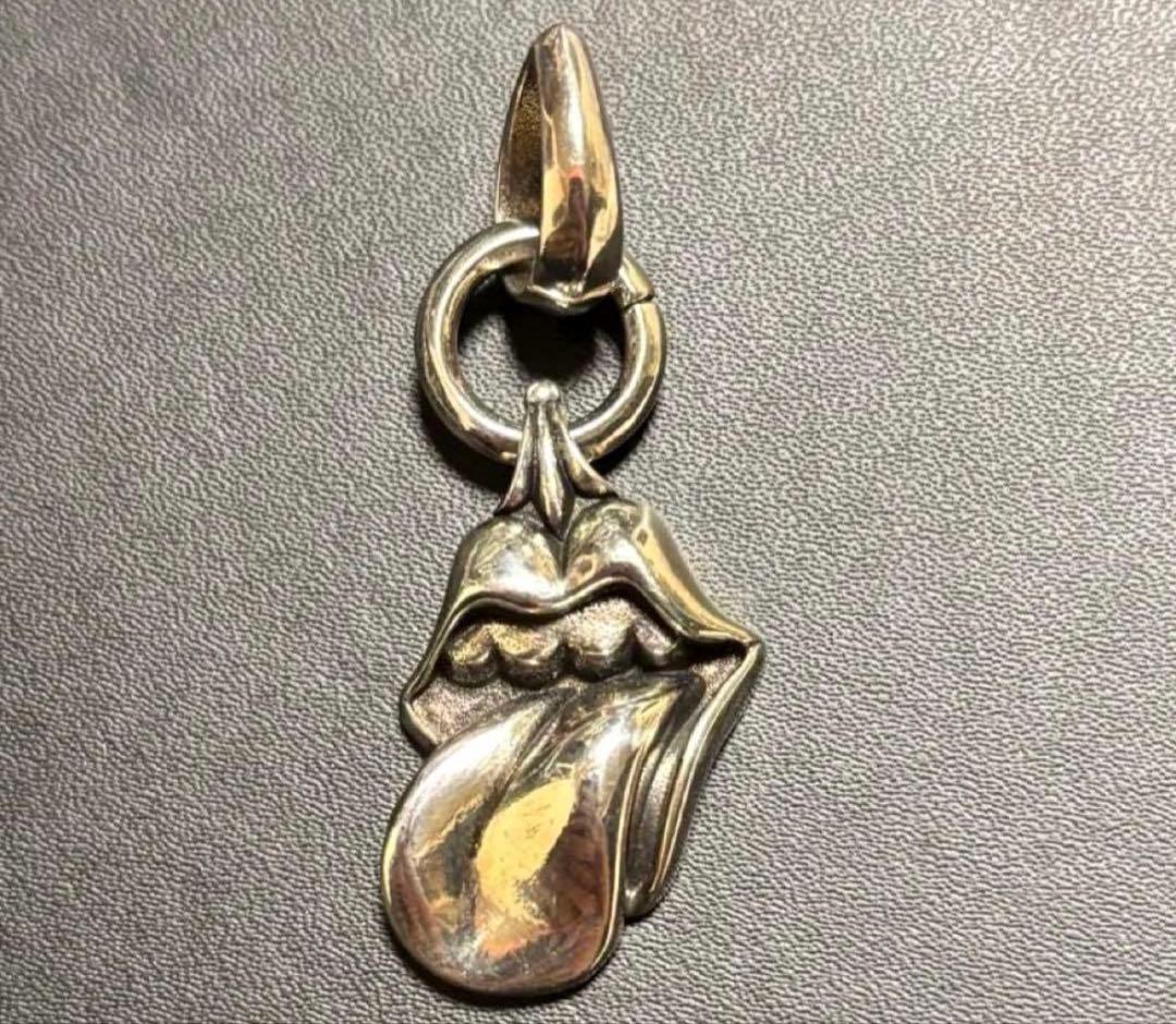 『火曜日まで早い者勝ち』925クロムローリングストーンズトップネックレス