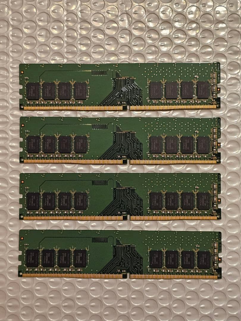 <動作確認済み>DDR4 8GB×4枚 32GB sk2