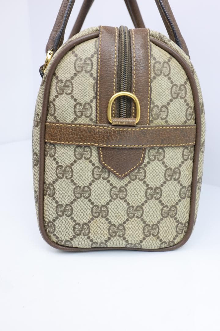超美品　グッチ GG シェリーライン GG 2way ブラウン ショルダーバッグ