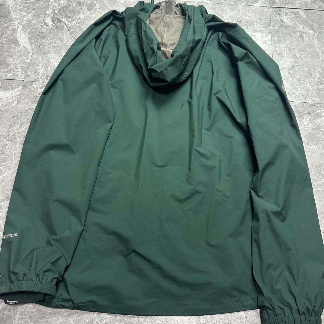 モンベル　ゴアテックス　レイントレッカー　グリーン　マウンテンパーカー　L 希少