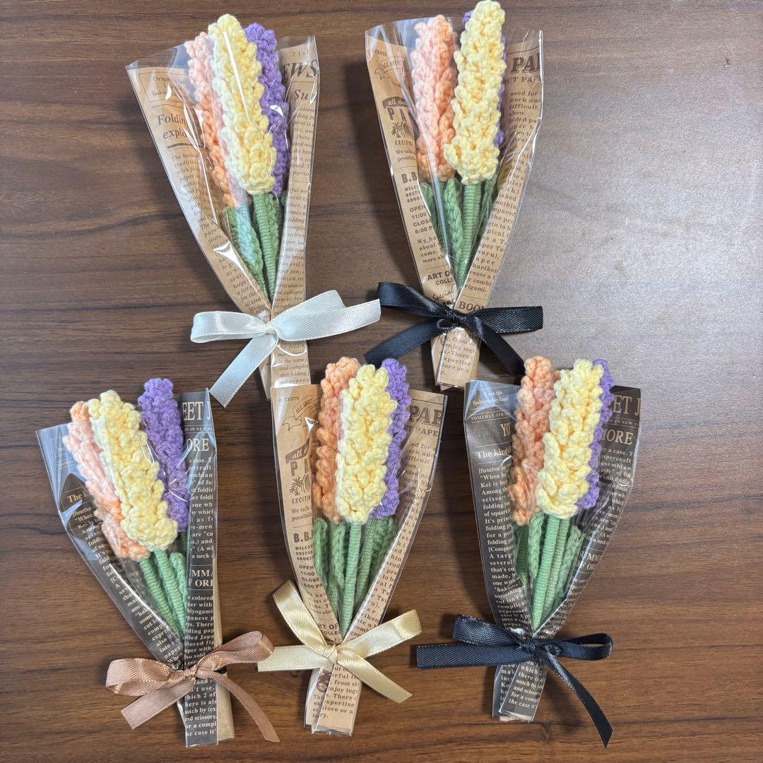 なっぴ様⭐︎ハンドメイド　枯れない花束　ミニ　花束22個（ラベンダー66本）