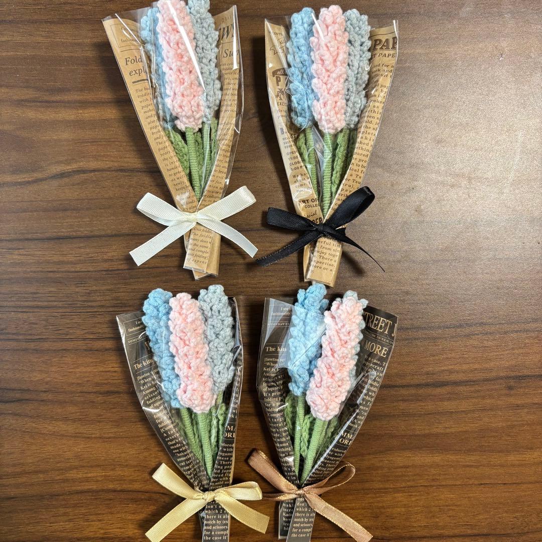 なっぴ様⭐︎ハンドメイド　枯れない花束　ミニ　花束22個（ラベンダー66本）