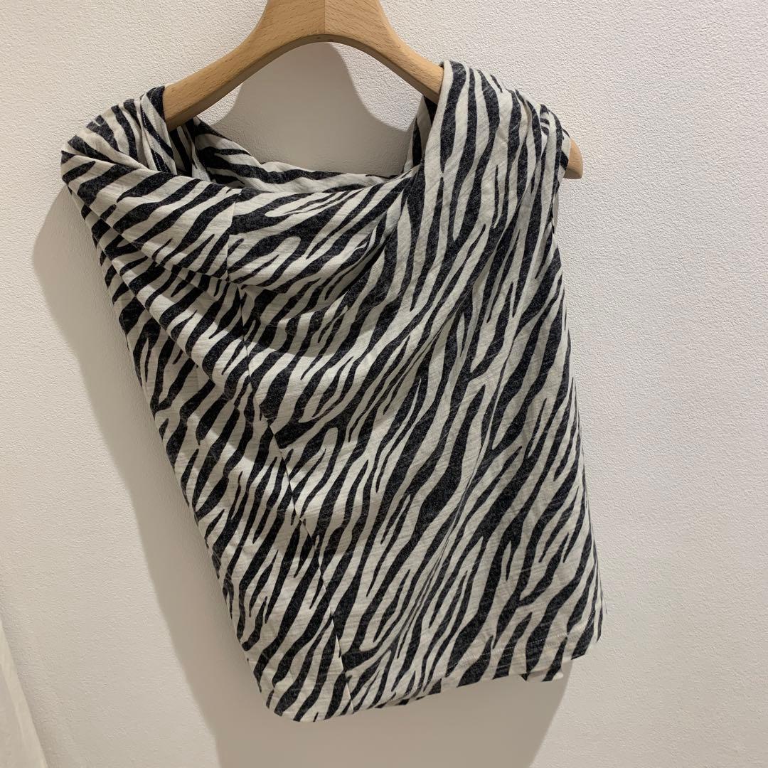 美品　ジュンヤワタナベ　ゼブラ　トップス
