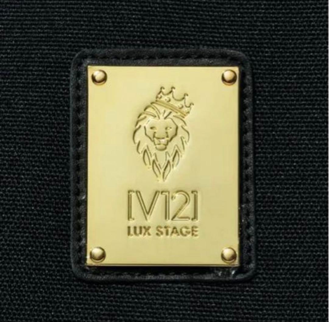 新品未使用！　V12 ゴルフバッグ　ビッグトートバッグ　金具プレート　大容量