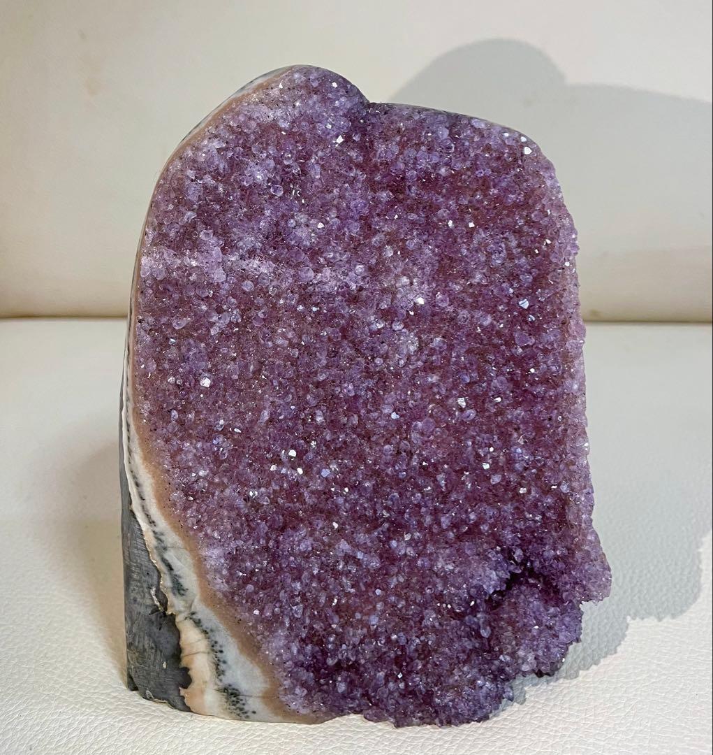 アメジスト クリスタルドーム 風水晶 パワーストーン 幸運 浄化 約1.6キロ