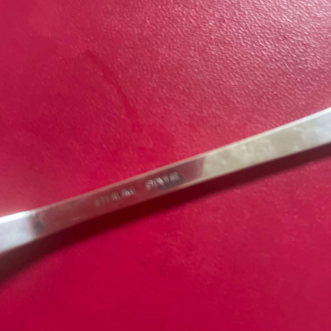 アンティークゴルフクラブデザイン スプーン純銀製３本