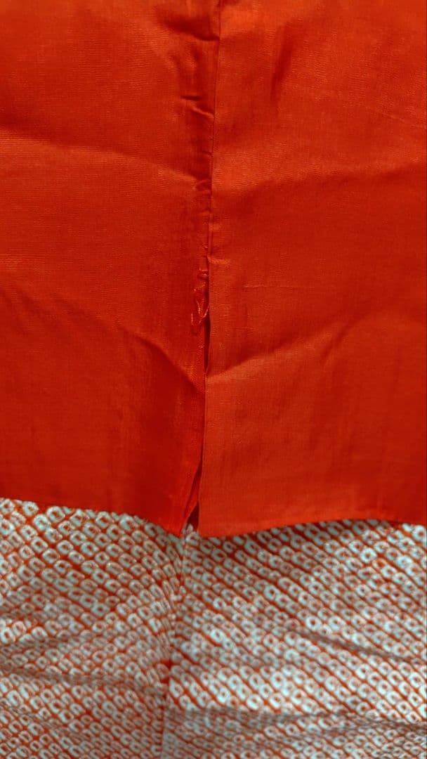 RK521アンティーク子供着物長襦袢着丈134センチ裄丈62センチ正絹綺麗美品