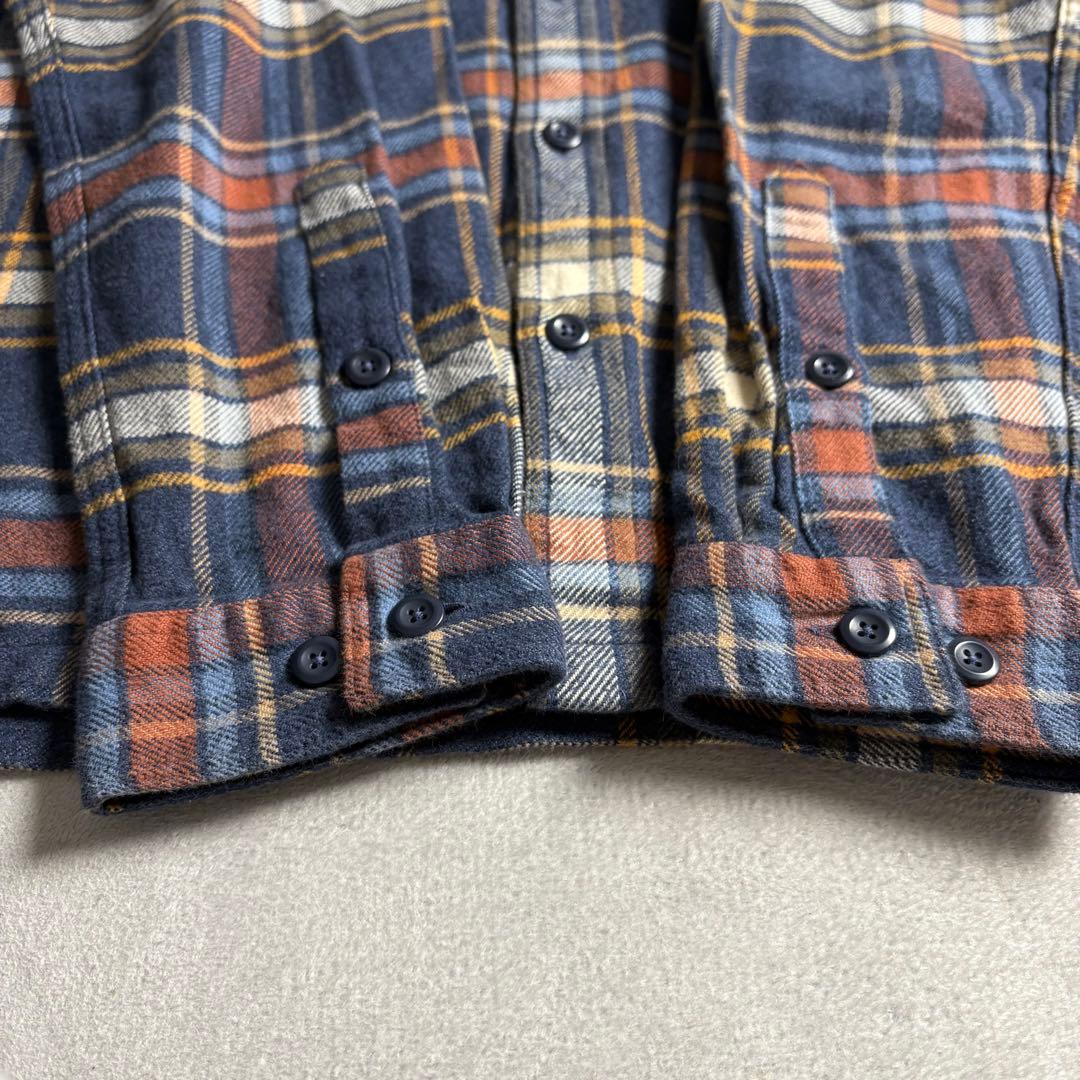 パタゴニア　フィヨルド　フランネルシャツ　オーガニックコットン　53947