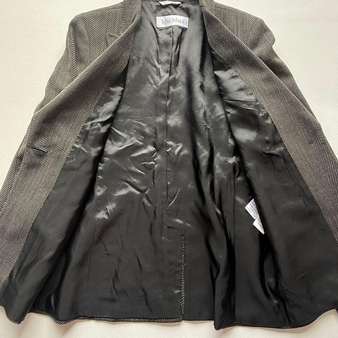 【美品】マックスマーラ 白タグ　パンツスーツ 大きいサイズ LL