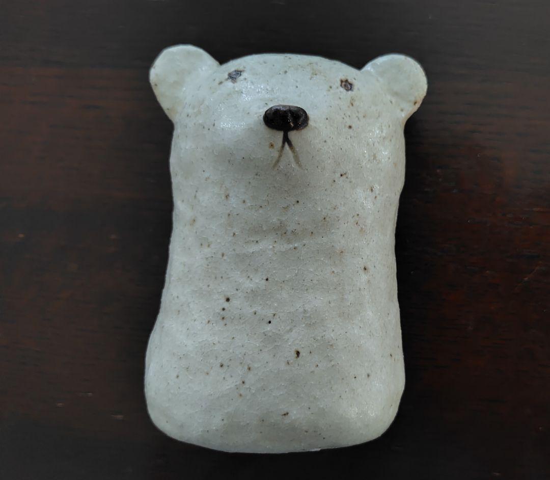 金成潤子　クマの花器とコーヒードリッパー