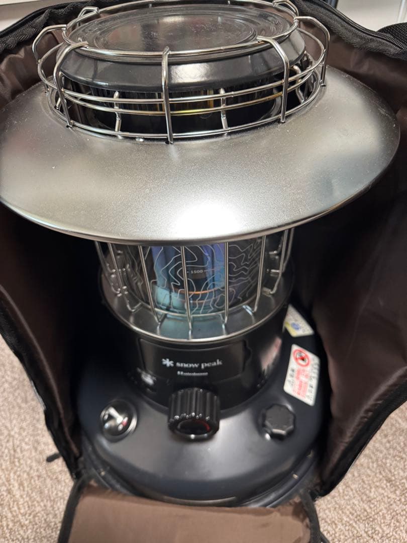 スノーピーク　 peak レインボーストーブ 　収納バッグ付き
