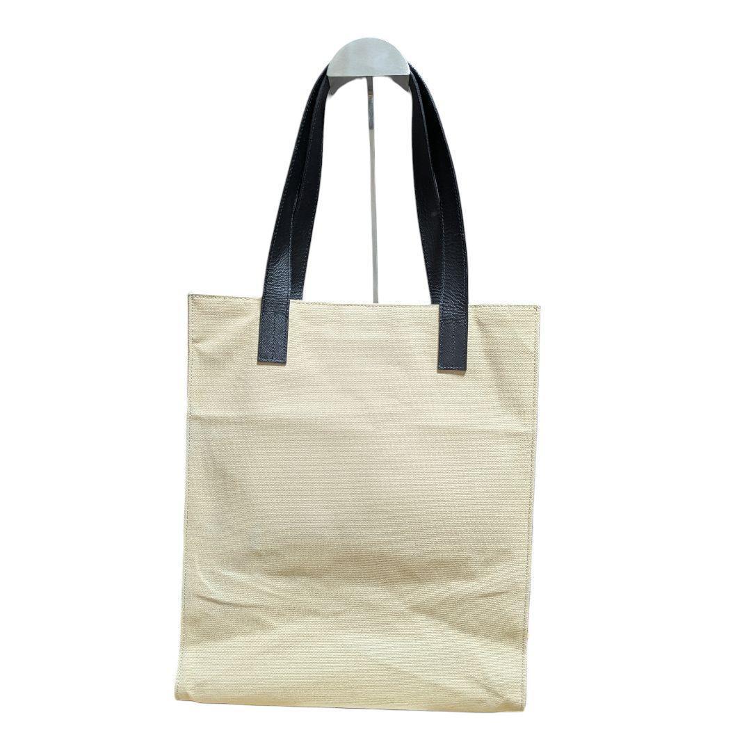 CULLNI Leather Pocket Canvas Tote トートバッグ