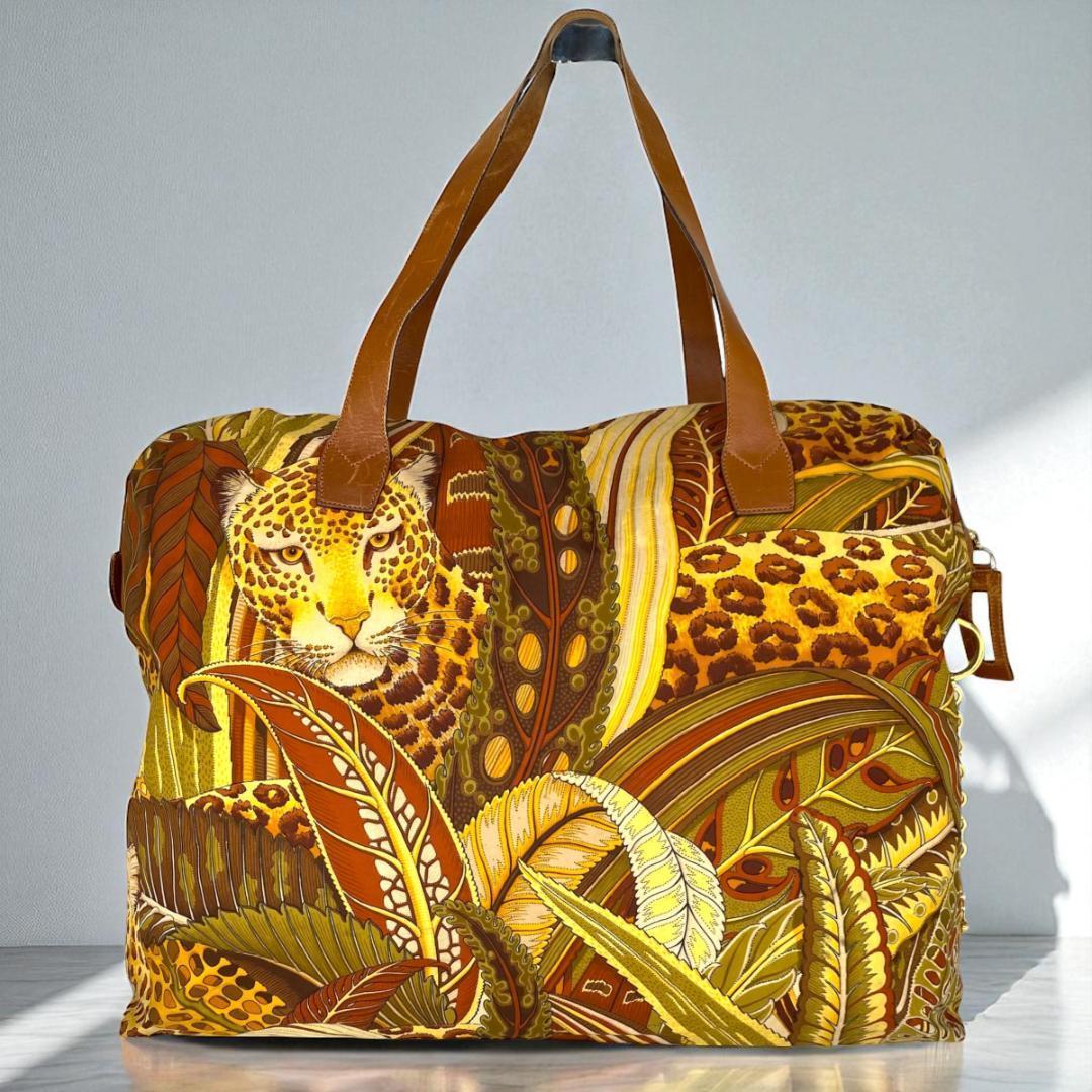 希少✨Salvatore Ferragamo Animal Boston Bag