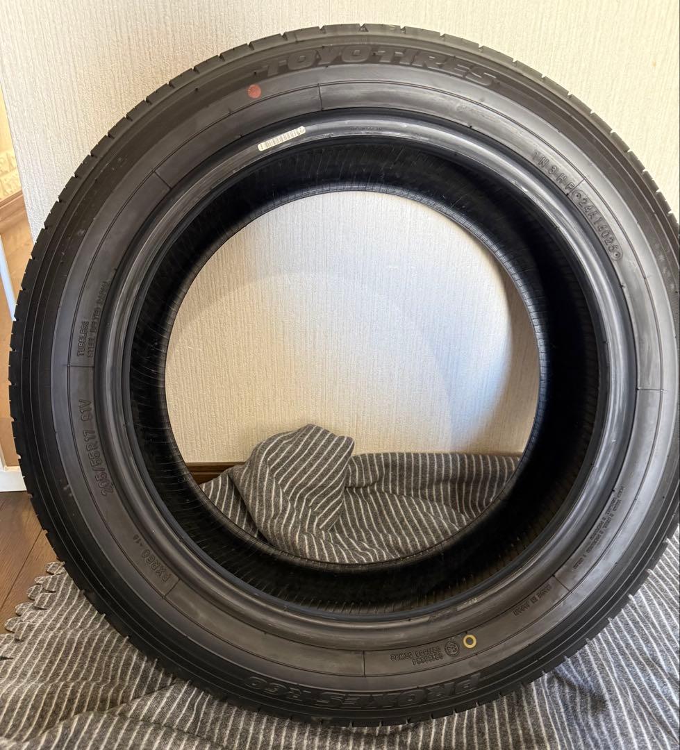 205/55r17 トーヨータイヤ　ほぼ新車外し　PROXES R60 　4本