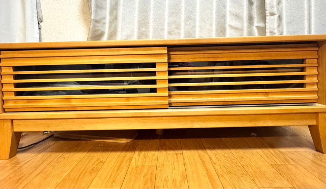 木製テレビ台 愛知県岡崎市で受け取り可能な方のみ 　※配送不可