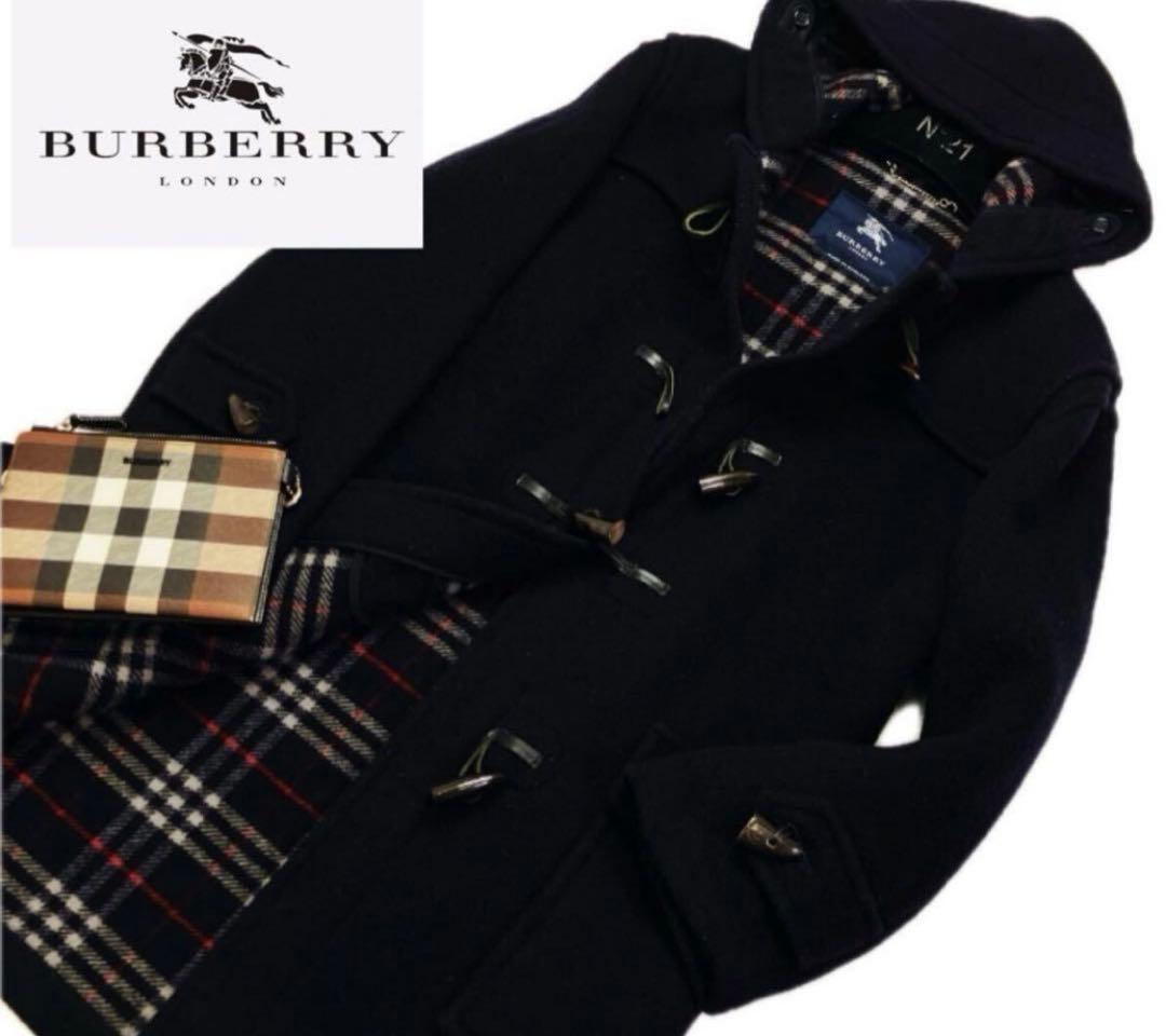 BURBERRY LONDON ウールダッフルコート　バーバリーコート