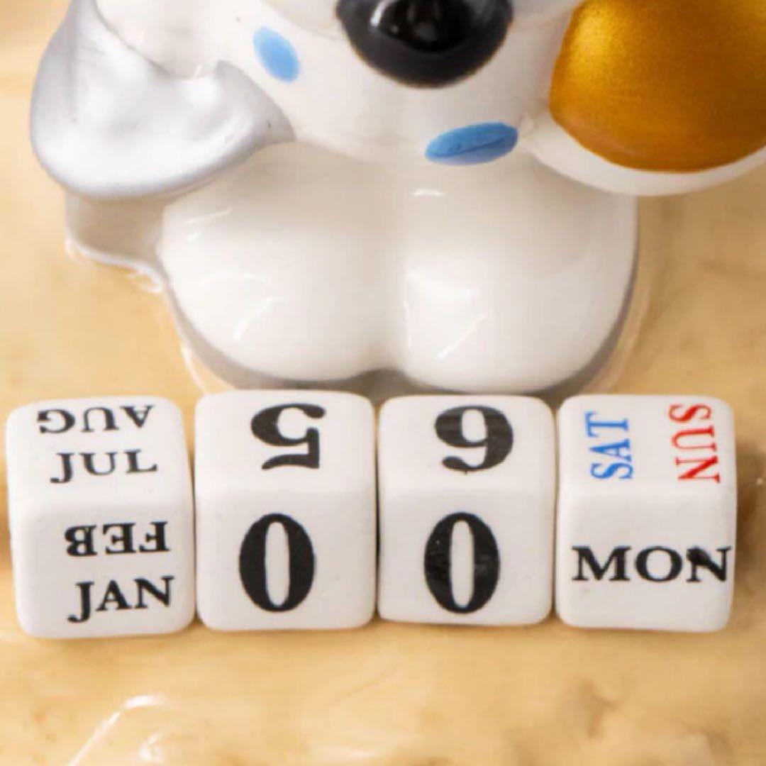 スヌーピー 万年カレンダー2種＆ブロックカレンダー＆フィギュア＆キーホルダー