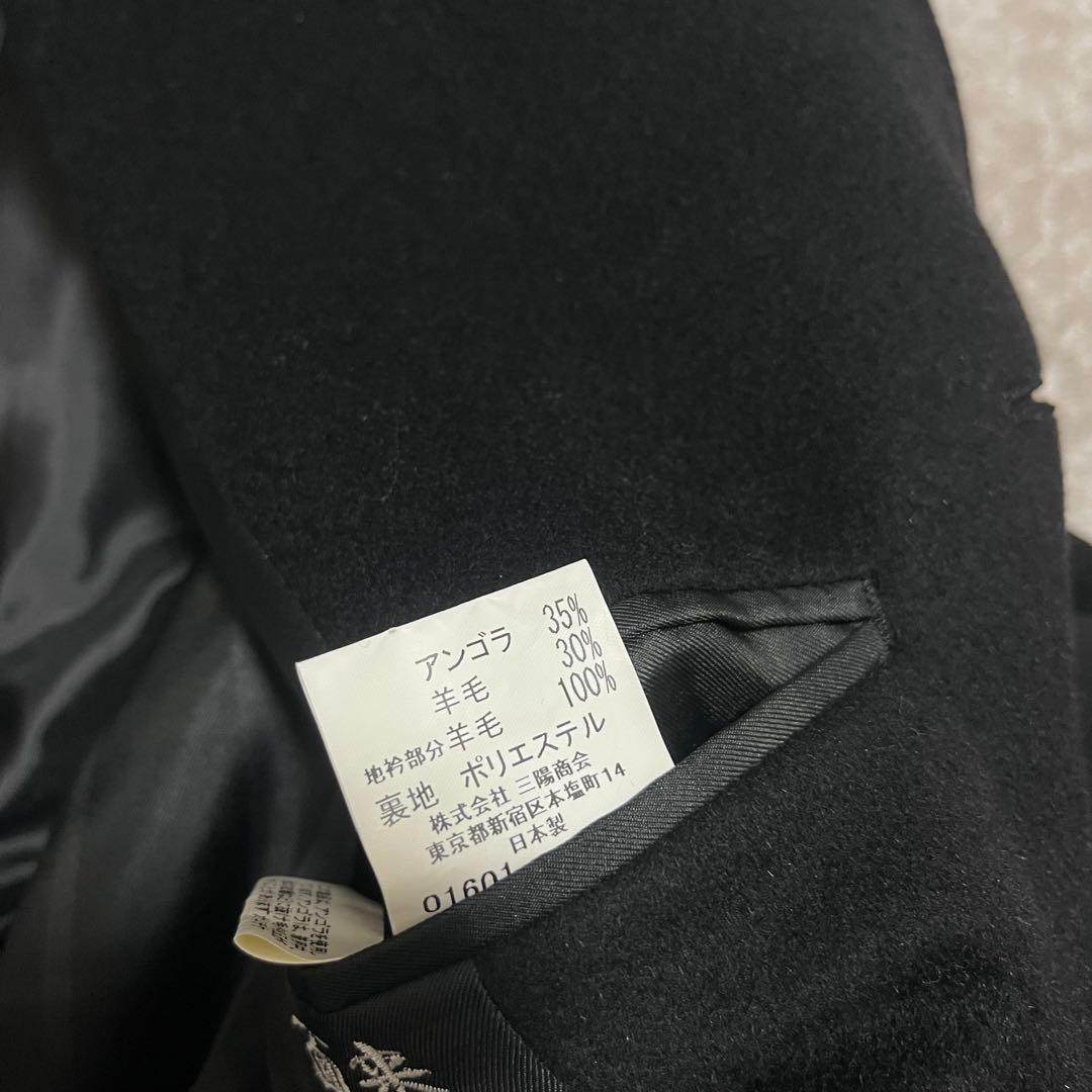 極美品　バーバリーロンドン　カシミヤ、アンゴラ、ウール　ステンカラーコート