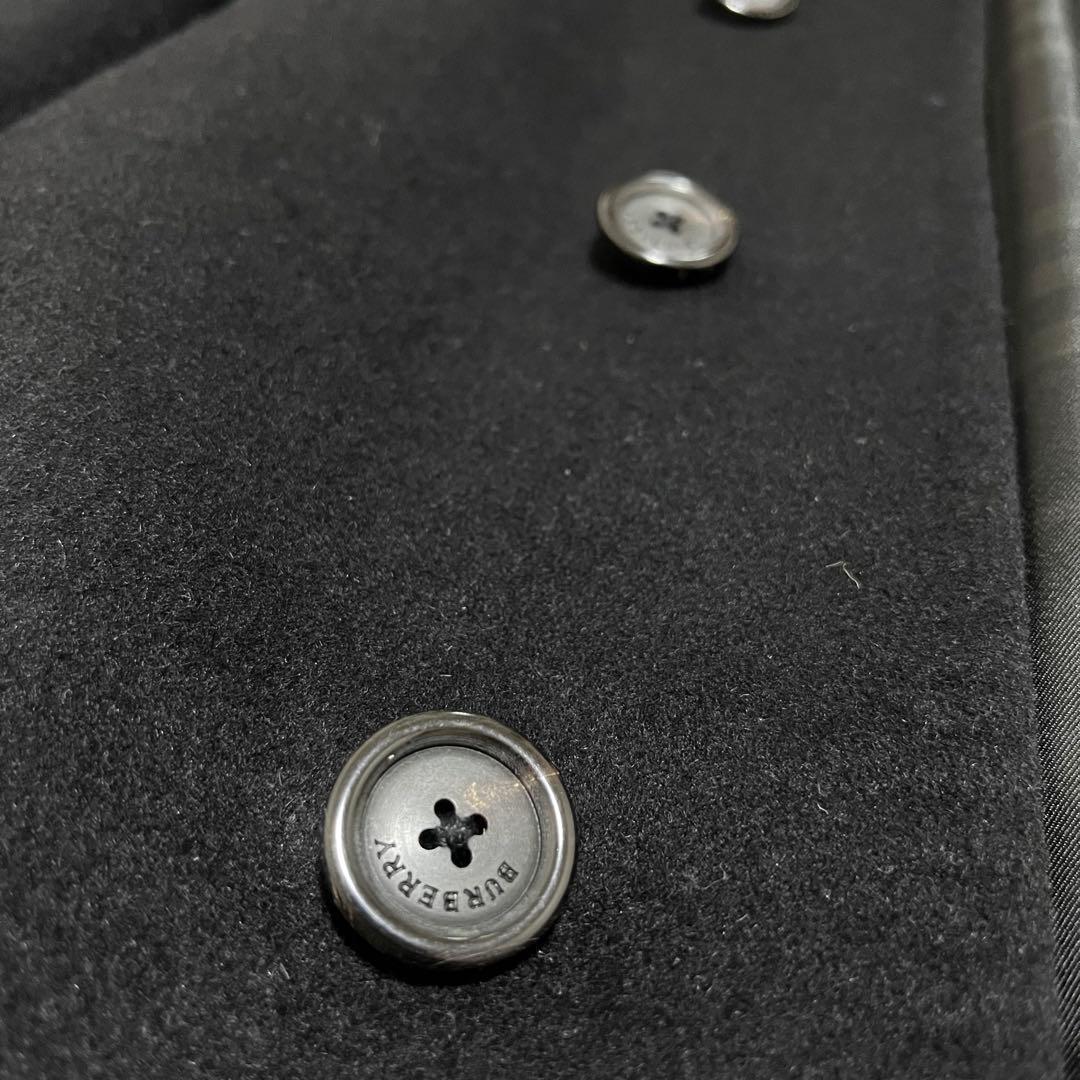 極美品　バーバリーロンドン　カシミヤ、アンゴラ、ウール　ステンカラーコート