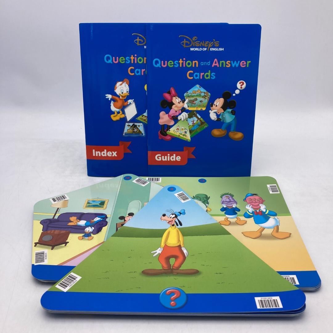 トークアロング・Ｑ＆Ａカード　ディズニー英語システム　DWE　603522