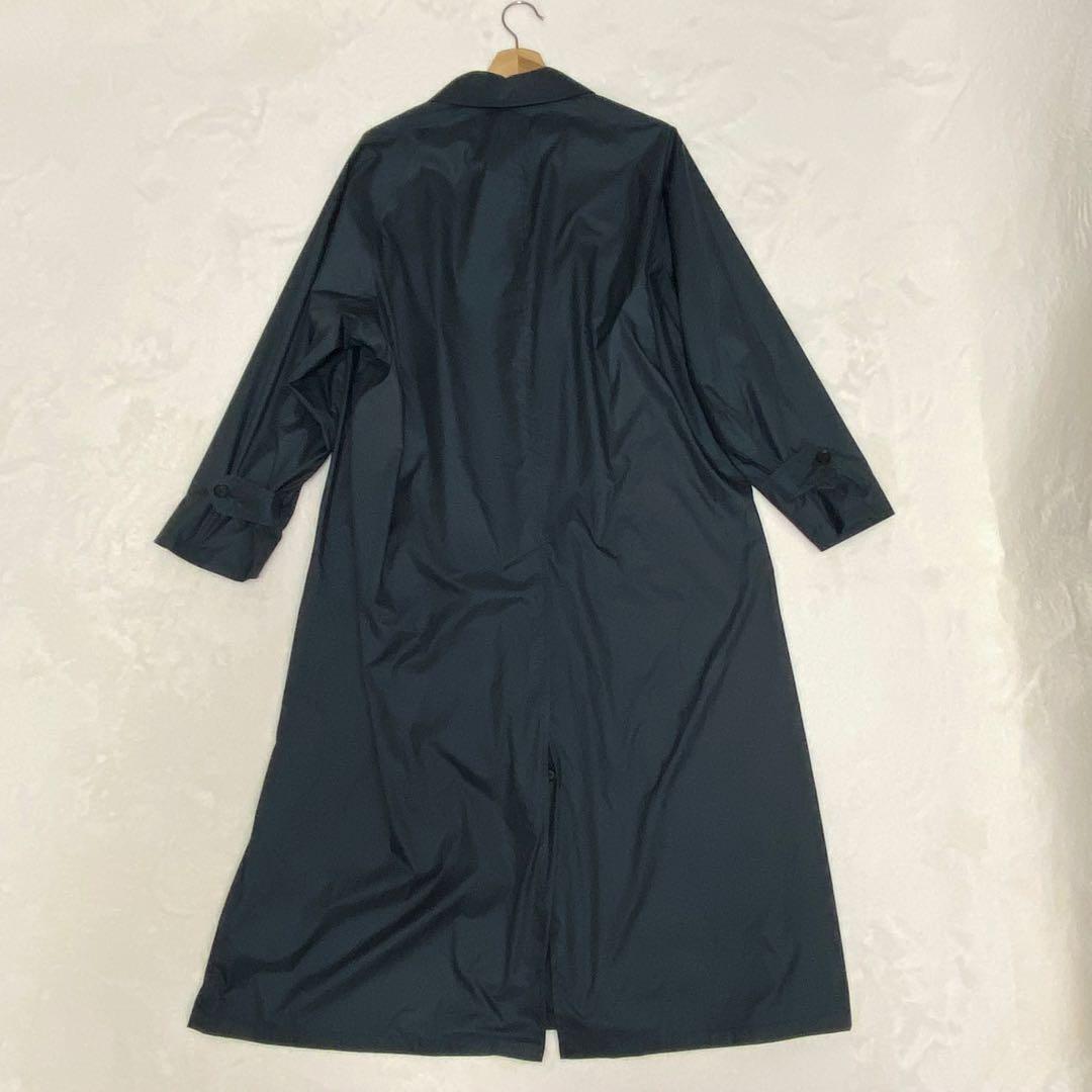 オーラリー SUPEER LIGHT POLYESTER サテンカラーコート