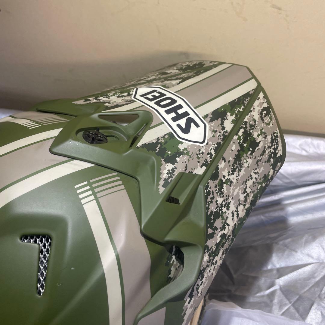 ショウエイ　VFX-W スーパー・ヒュー　迷彩カラー　2016年製造