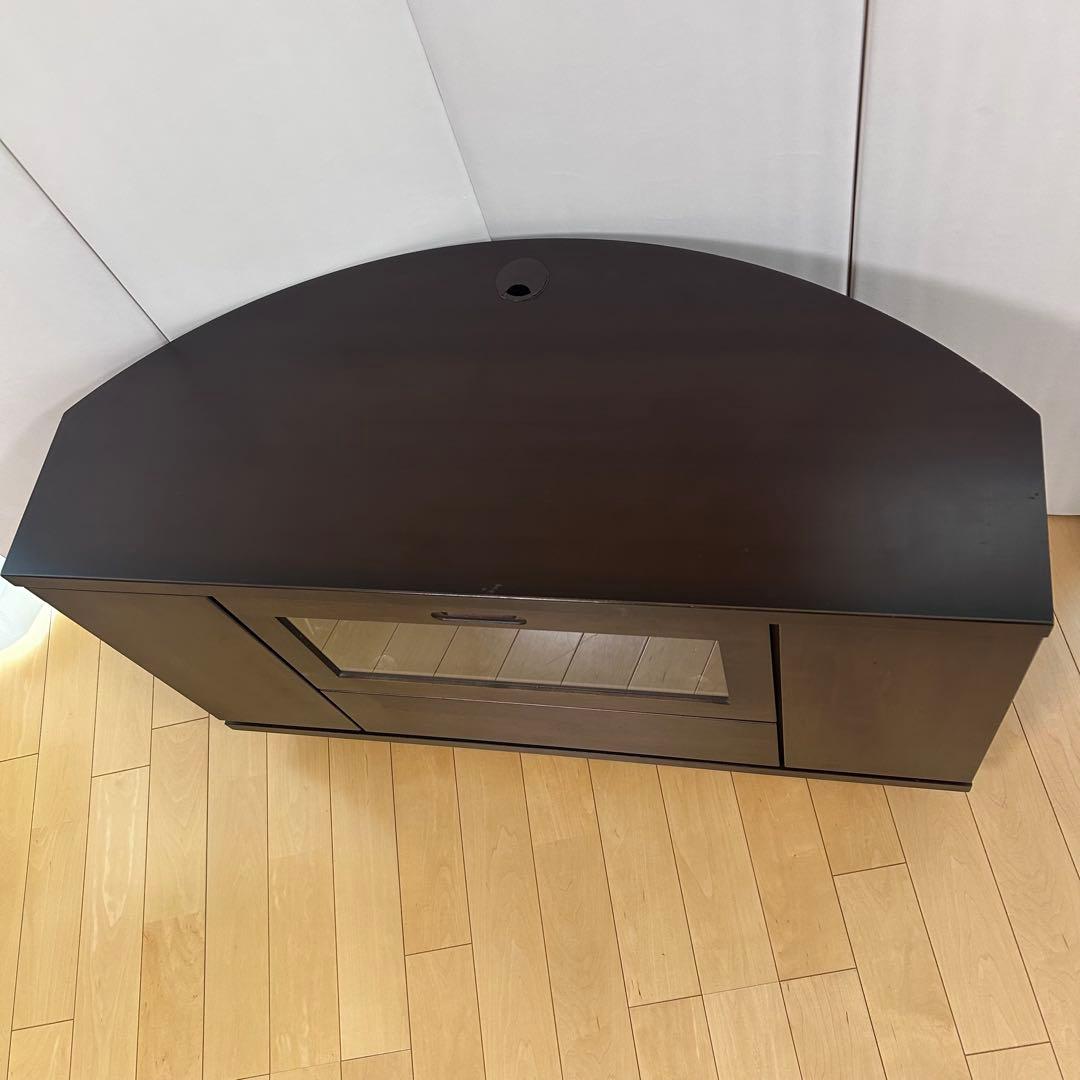 マルヨシ民芸　テレビ台　楕円　天然木　幅105 希少　丸脚　アンティーク