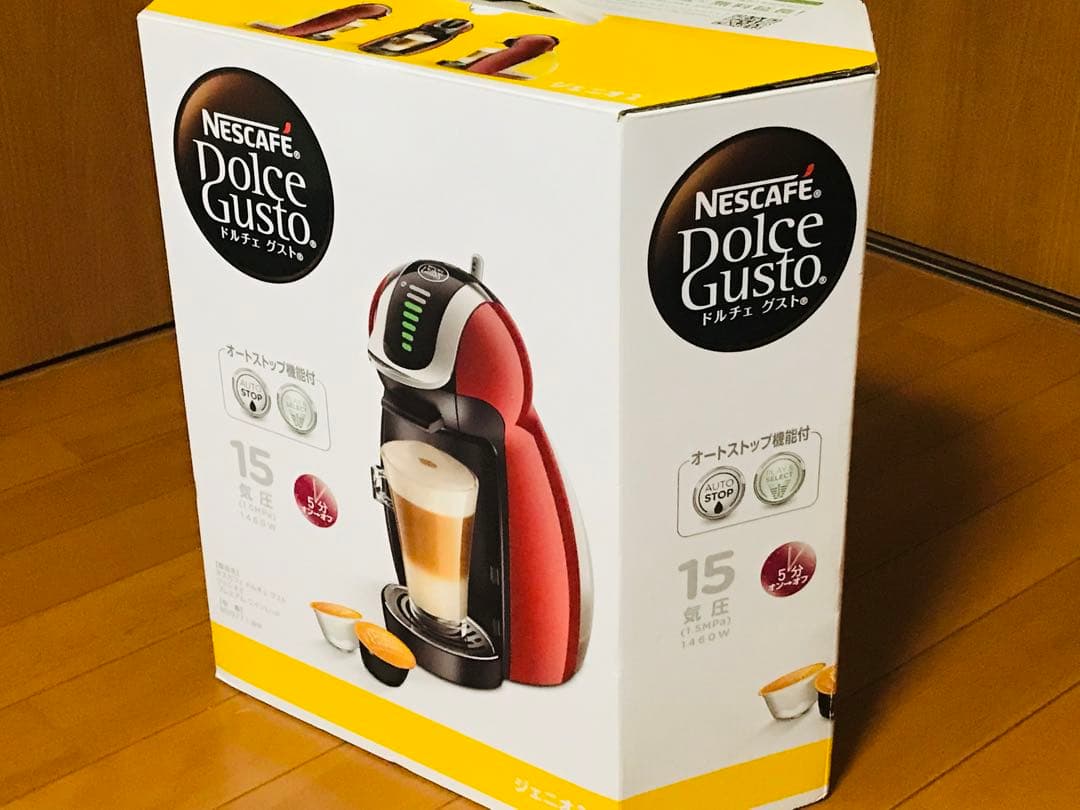新品　MD9771-WR ネスカフェ ドルチェグスト ジェニオ2 ワインレッド