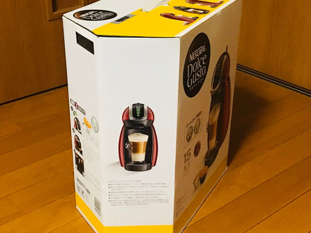 新品　MD9771-WR ネスカフェ ドルチェグスト ジェニオ2 ワインレッド