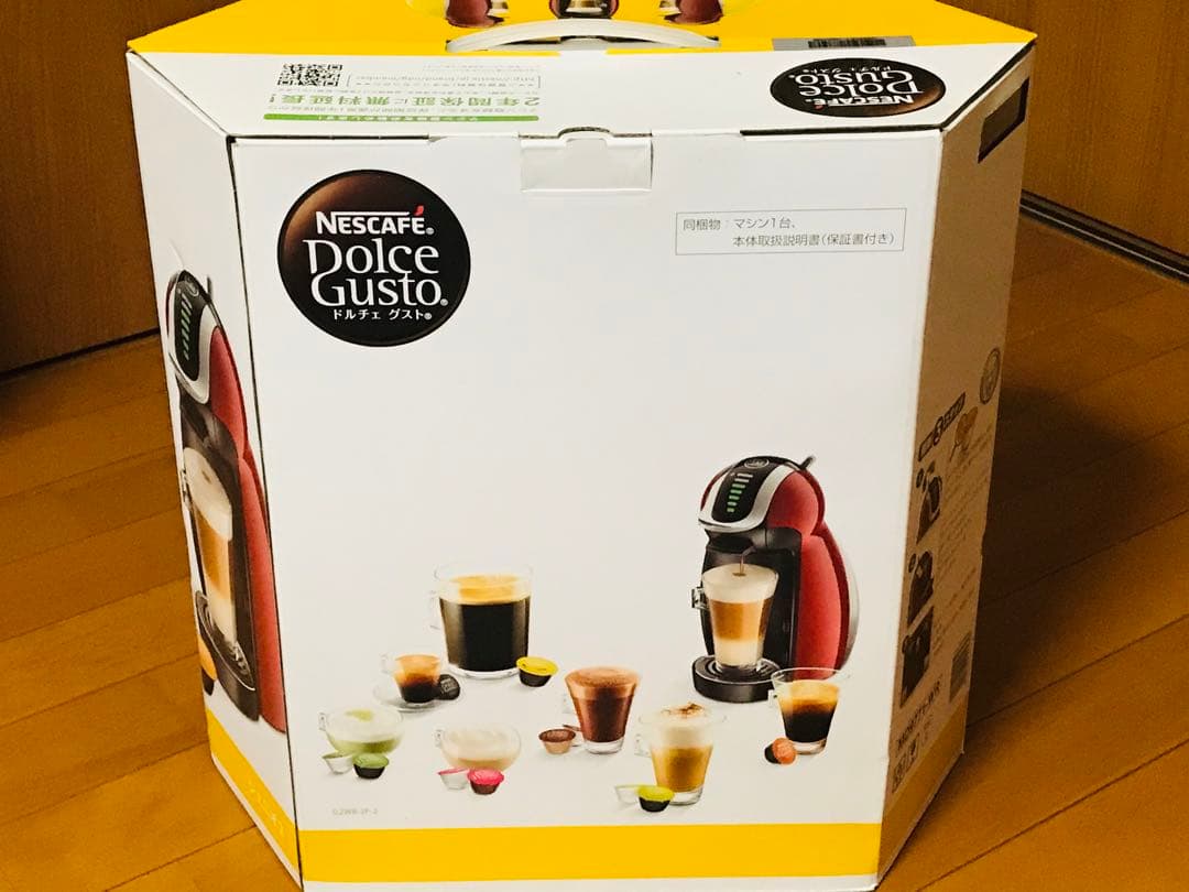 新品　MD9771-WR ネスカフェ ドルチェグスト ジェニオ2 ワインレッド