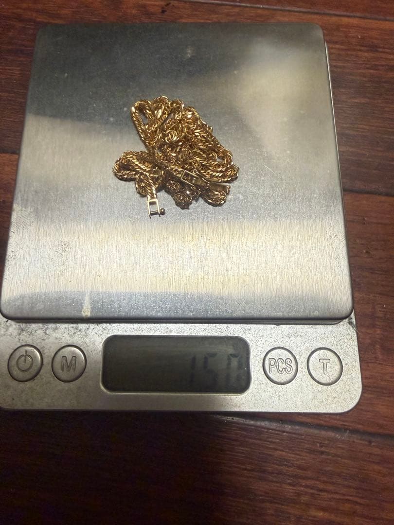 18K 喜平12面トリプルカット